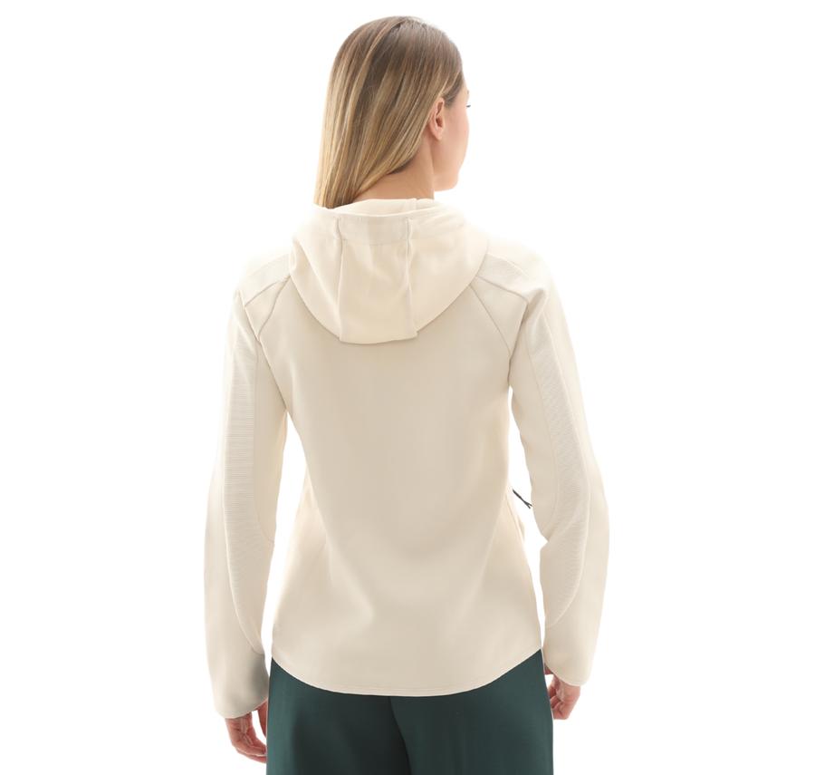 Puma Evostrıpe Full-Zip Hoodie Kadın Ceket Krem Puma Evostrıpe Full-Zip Hoodie Kadın Ceket Krem