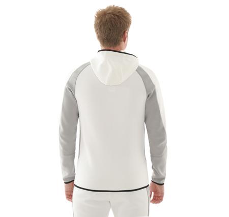Puma Evostrıpe Fz Hoodie Dk Erkek Ceket Beyaz