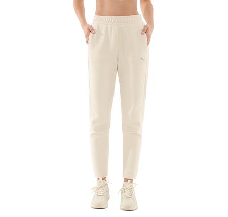 Puma Evostrıpe Sweatpants Kadın Eşofman Altı Krem