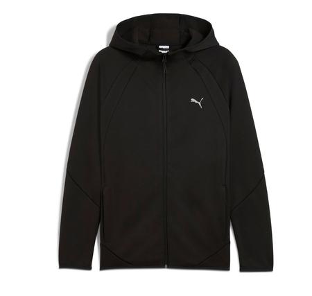Puma Evostrıpe Warm Fz Hoodie Erkek Mont Siyah