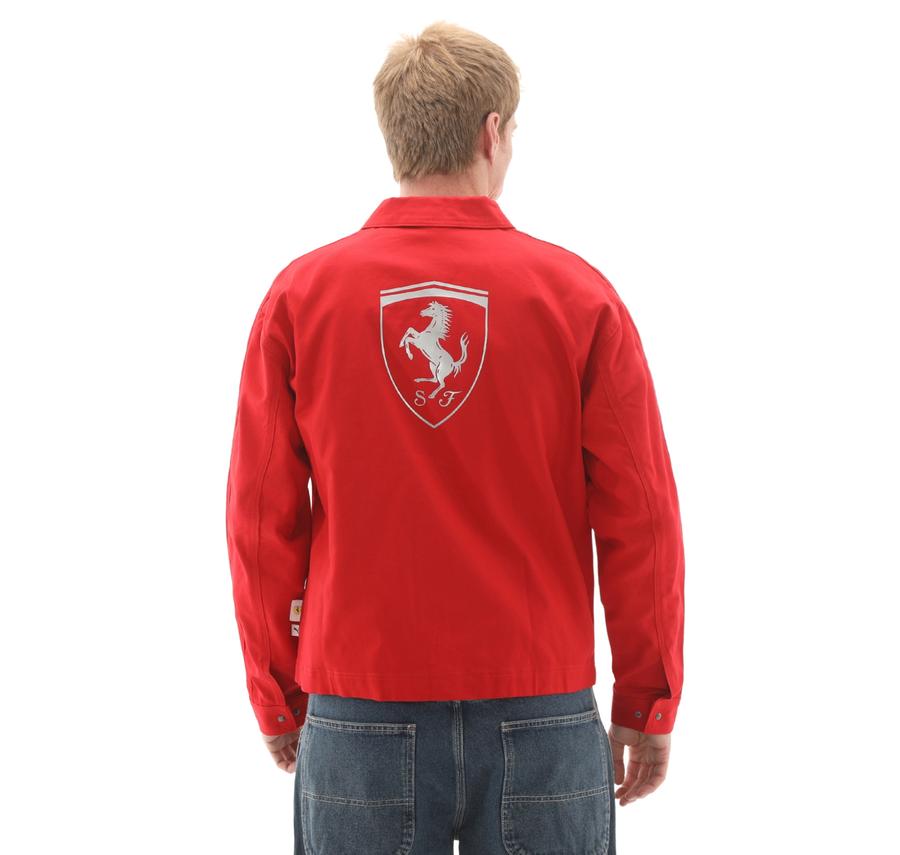 Puma Ferrari Lifestyle Jacket Erkek Ceket Kırmızı Puma Ferrari Lifestyle Jacket Erkek Ceket Kırmızı