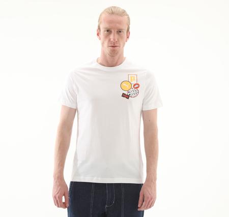 Puma Graphıcs Icon Tee Erkek T-Shirt Beyaz