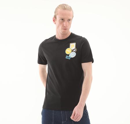 Puma Graphıcs Icon Tee Erkek T-Shirt Siyah
