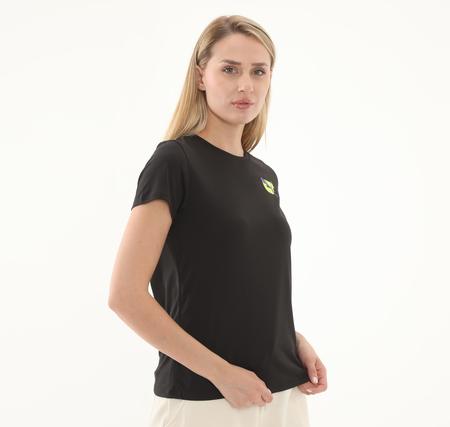 Puma Graphıcs Runnıng Illustratıo Kadın T-Shirt Siyah