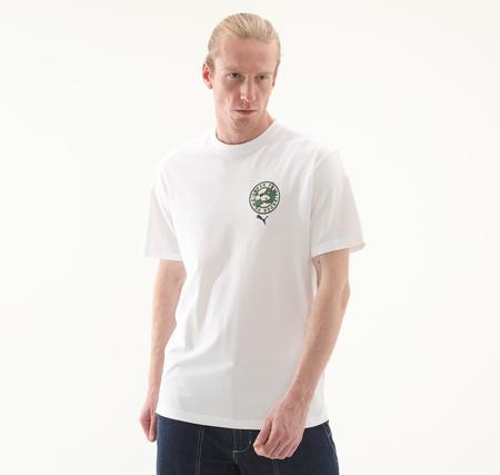 Puma Graphıcs Super Puma Tee Erkek T-Shirt Beyaz
