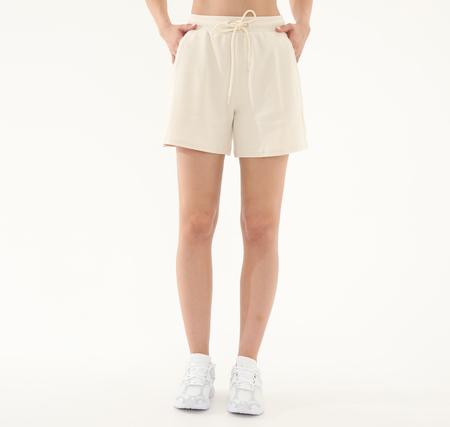 Puma Her High-Waist Shorts Kadın Şort Ve Kapri Krem