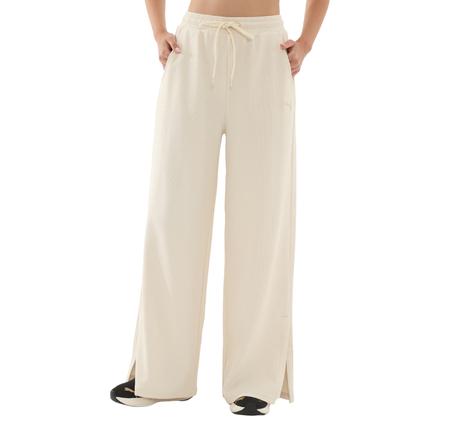 Puma Her High-Waist Straight Pant Kadın Eşofman Altı Beyaz