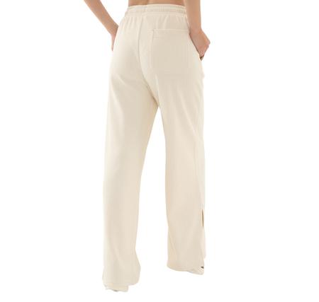 Puma Her High-Waist Straight Pant Kadın Eşofman Altı Beyaz
