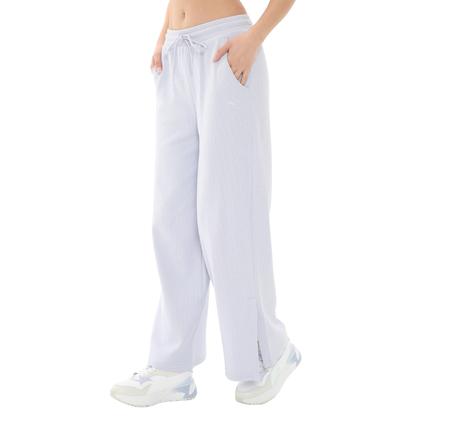 Puma Her High-Waist Straight Pant Kadın Eşofman Altı Mor