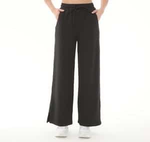 Puma Her High-Waist Straight Pant Kadın Eşofman Altı Siyah
