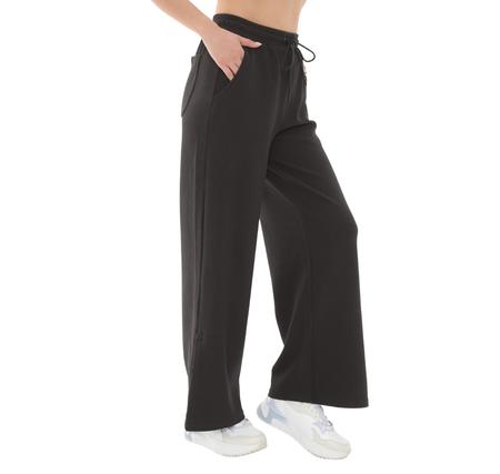 Puma Her High-Waist Straight Pant Kadın Eşofman Altı Siyah