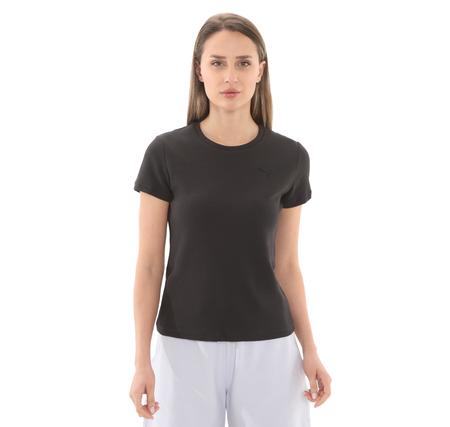 Puma Her Tee Kadın T-Shirt Siyah