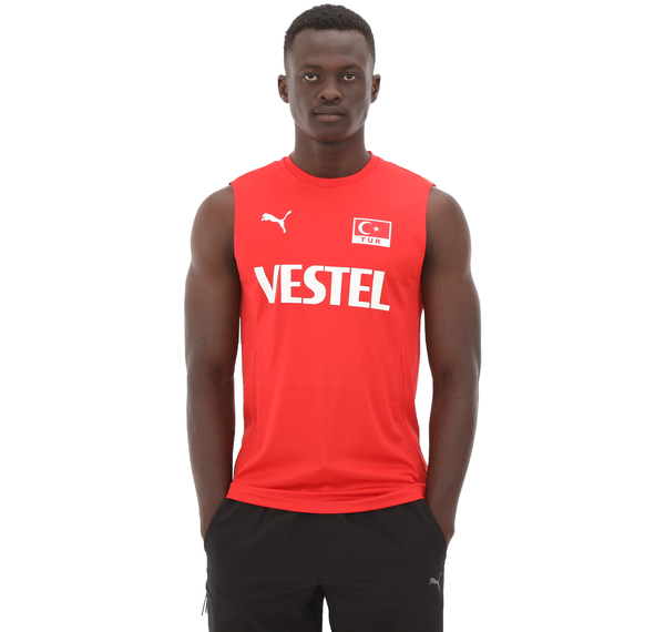 Puma Men Volleyball Jersey Erkek Forma Kırmızı Puma Men Volleyball Jersey Erkek Forma Kırmızı