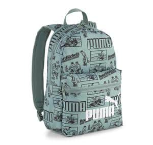Puma Phase Aop S Bp Çocuk Sırt Çantası Yeşil