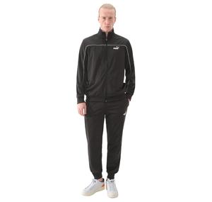 Puma Poly Piping Suit Erkek Eşofman Takımı Siyah
