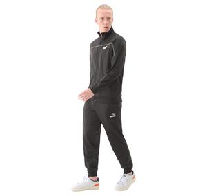 Puma Poly Piping Suit Erkek Eşofman Takımı Siyah