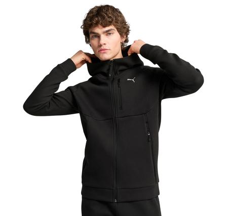 Puma Pumatech Full-Zip Hoodie Erkek Ceket Siyah