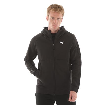 Puma Pumatech Fz Hoodie Erkek Ceket Siyah Puma Pumatech Fz Hoodie Erkek Ceket Siyah
