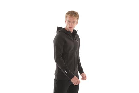 Puma Pumatech Fz Hoodie Erkek Ceket Siyah