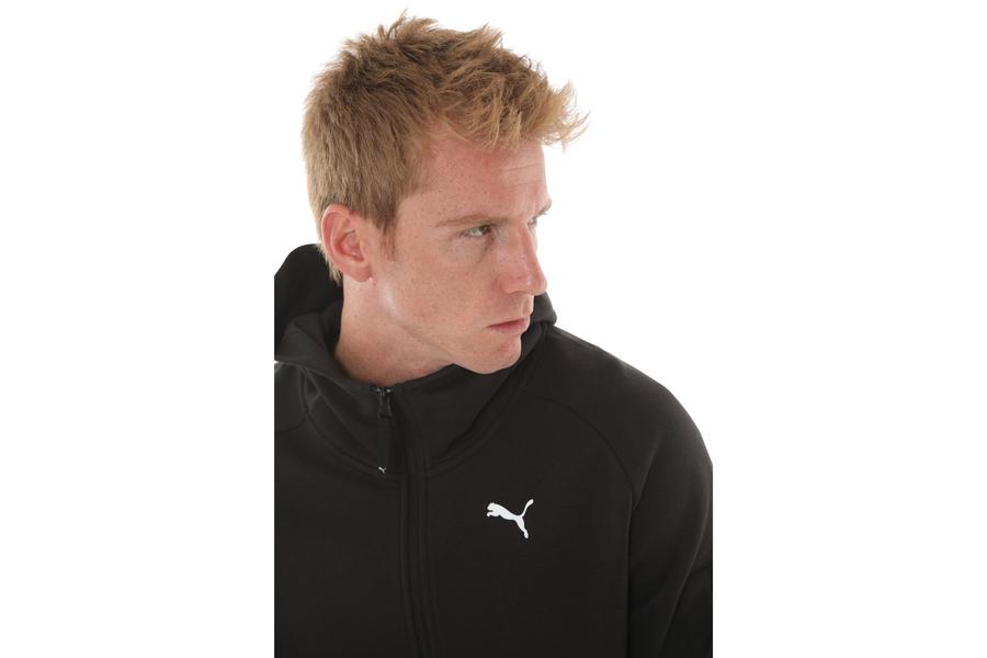 Puma Pumatech Fz Hoodie Erkek Ceket Siyah Puma Pumatech Fz Hoodie Erkek Ceket Siyah