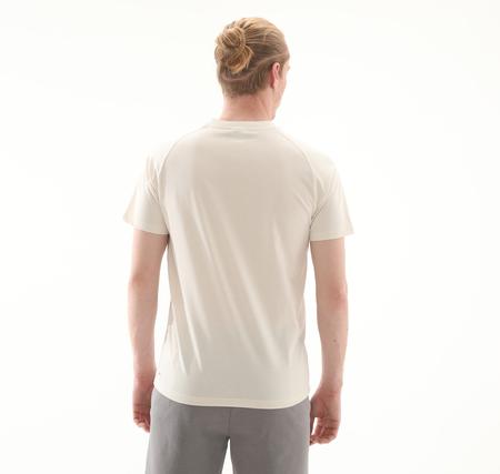 Puma Tech Pocket Tee Erkek T-Shirt Krem