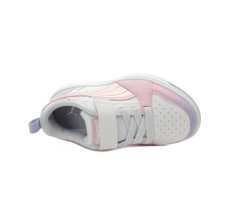 Puma Rebound V6 Lo Blurry Dreams Çocuk Spor Ayakkabı Beyaz
