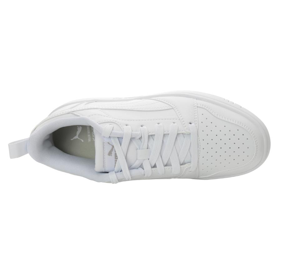 Puma Rebound V6 Low Erkek Spor Ayakkabı Beyaz Puma Rebound V6 Low Erkek Spor Ayakkabı Beyaz