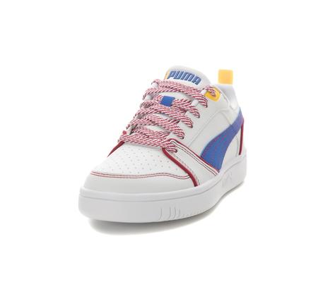 Puma Rebound V6Lostarblitzjr Çocuk Spor Ayakkabı Beyaz