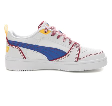 Puma Rebound V6Lostarblitzjr Çocuk Spor Ayakkabı Beyaz