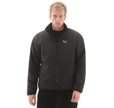 Puma Reversible Sherpa Jacket Erkek Ceket Siyah