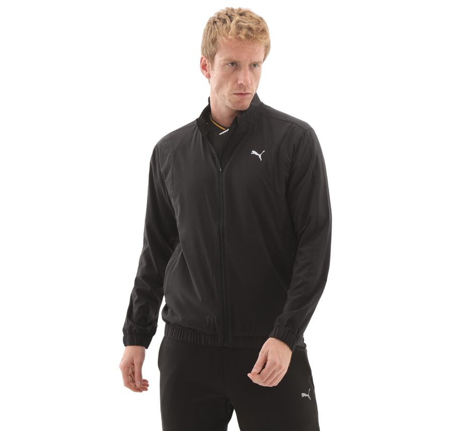 Puma Run Velocıty Woven Jacket Erkek Ceket Siyah Puma Run Velocıty Woven Jacket Erkek Ceket Siyah