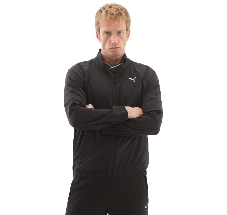 Puma Run Velocıty Woven Jacket Erkek Ceket Siyah Puma Run Velocıty Woven Jacket Erkek Ceket Siyah