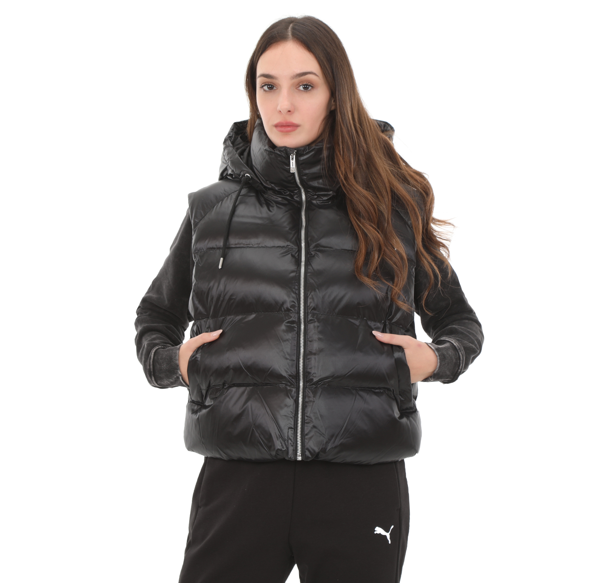 Женская безрукавка Puma Shiny Puffer Vest Yelek