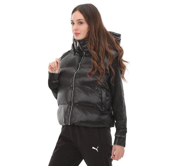 Puma Shiny Puffer Vest Kadın Yelek Siyah Puma Shiny Puffer Vest Kadın Yelek Siyah