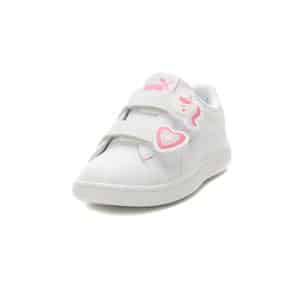 Puma Smash 3.0 Badges V Ps Çocuk Spor Ayakkabı Beyaz