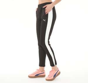 Puma T7 Always On Slim Trackpants Kadın Eşofman Altı Siyah