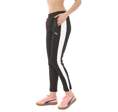 Puma T7 Always On Slim Trackpants Kadın Eşofman Altı Siyah