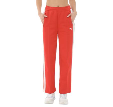 Puma T7 Always On Straight Pants Kadın Eşofman Altı Turuncu