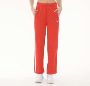 Puma T7 Always On Straight Pants Kadın Eşofman Altı Turuncu