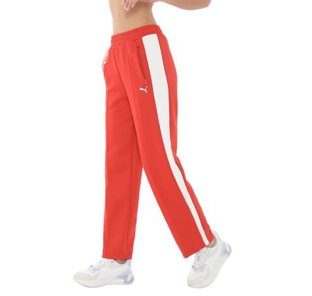 Puma T7 Always On Straight Pants Kadın Eşofman Altı Turuncu