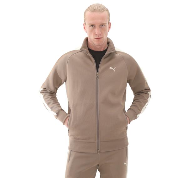 Puma T7 Always On Track Jacket Erkek Ceket Kahve Puma T7 Always On Track Jacket Erkek Ceket Kahve
