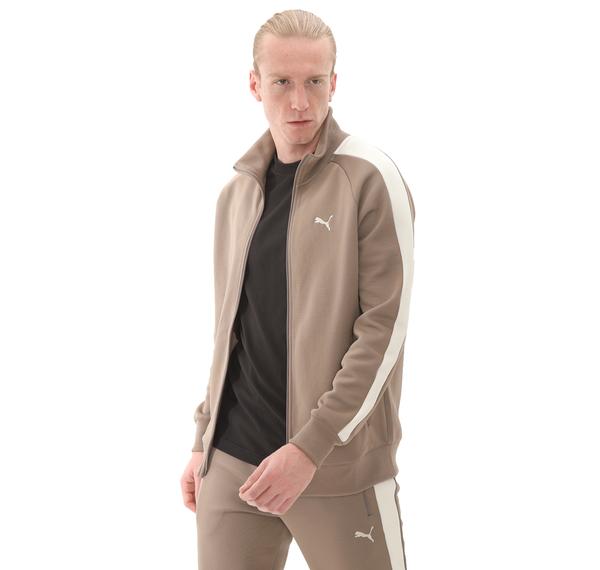 Puma T7 Always On Track Jacket Erkek Ceket Kahve Puma T7 Always On Track Jacket Erkek Ceket Kahve