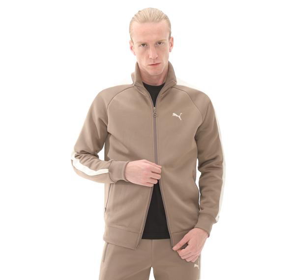 Puma T7 Always On Track Jacket Erkek Ceket Kahve Puma T7 Always On Track Jacket Erkek Ceket Kahve