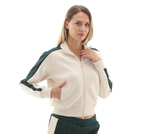 Puma T7 Always On Track Jacket Kadın Ceket Krem