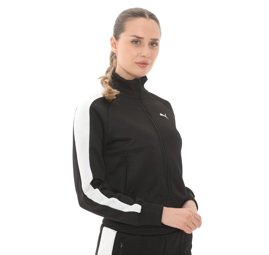 Puma T7 Always On Track Jacket Kadın Ceket Siyah Puma T7 Always On Track Jacket Kadın Ceket Siyah