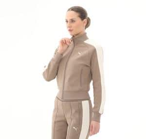 Puma T7 Always On Track Jacket Kadın Ceket Sütlü Kahve