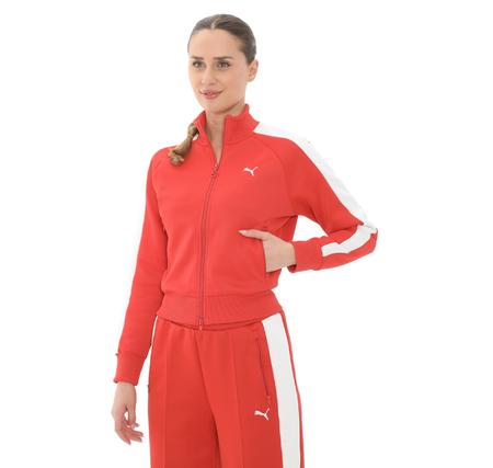 Puma T7 Always On Track Jacket Kadın Ceket Turuncu