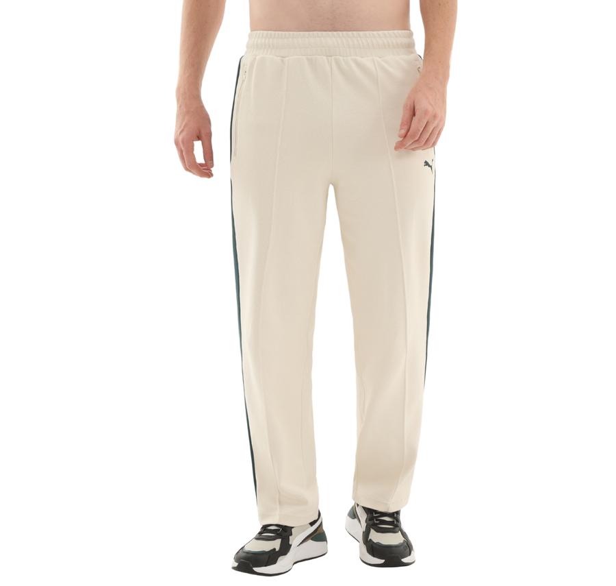 Puma T7 Relaxed Track Pants Eşofman Altı Krem Puma T7 Relaxed Track Pants Eşofman Altı Krem