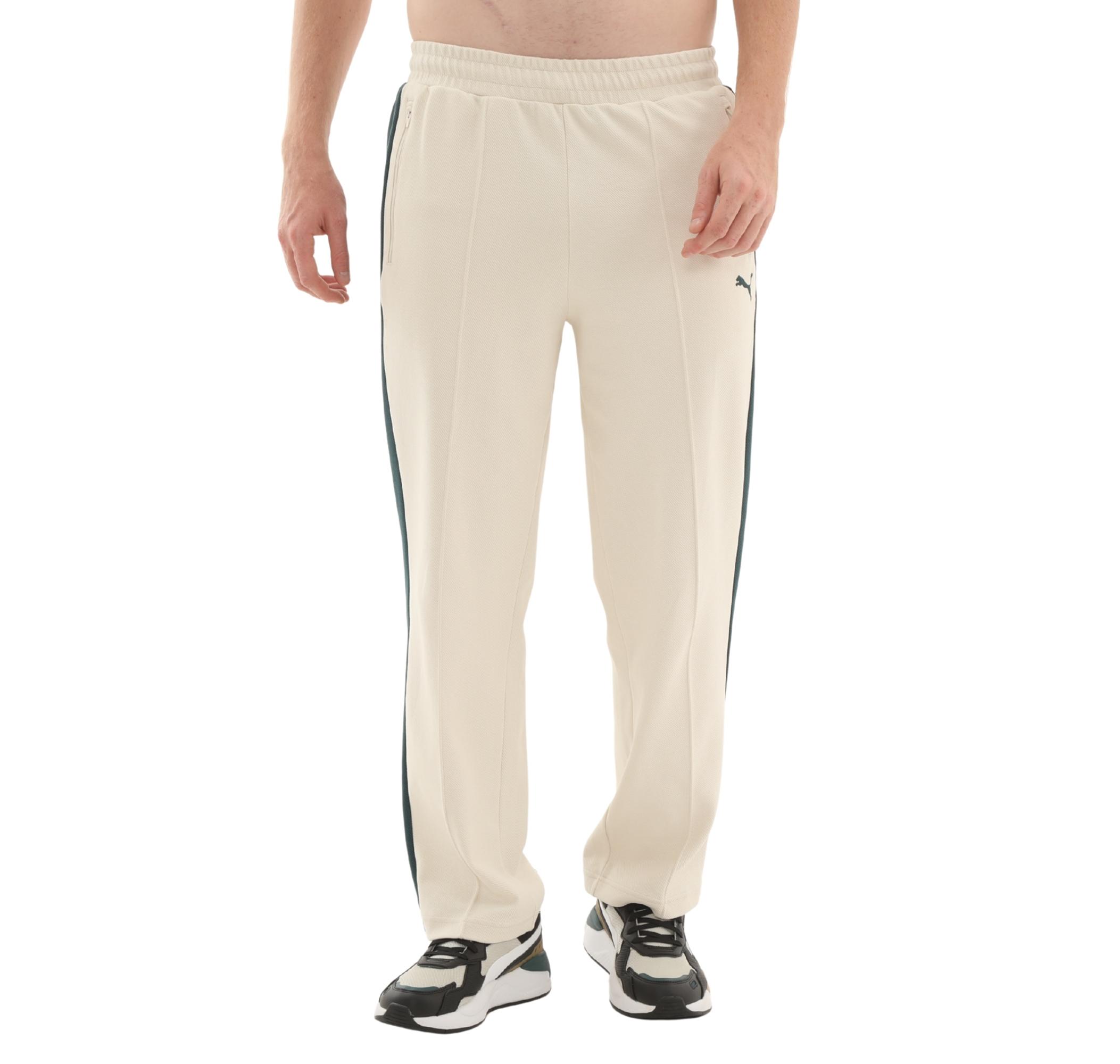 Unisex спортивные штаны Puma T7 Relaxed Track Pants Krem