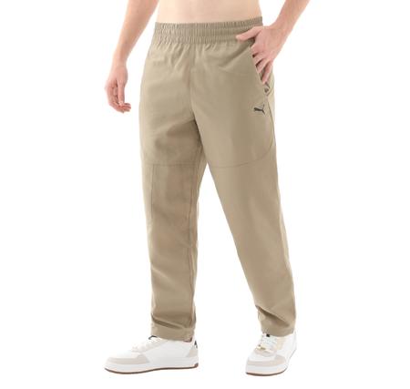 Puma Tech Cargo Woven Pants Erkek Eşofman Altı Krem